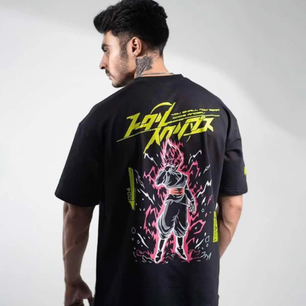 BLACK GOKU EXCLUSIVE DROP SHOULDER