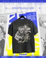 Zenetsu - Demon Slayer -EXCLUSIVE DROP SHOULDER - Image 3