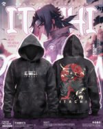 ITACHI UCHIHA PREMIUM ACIDWASH HOODIE