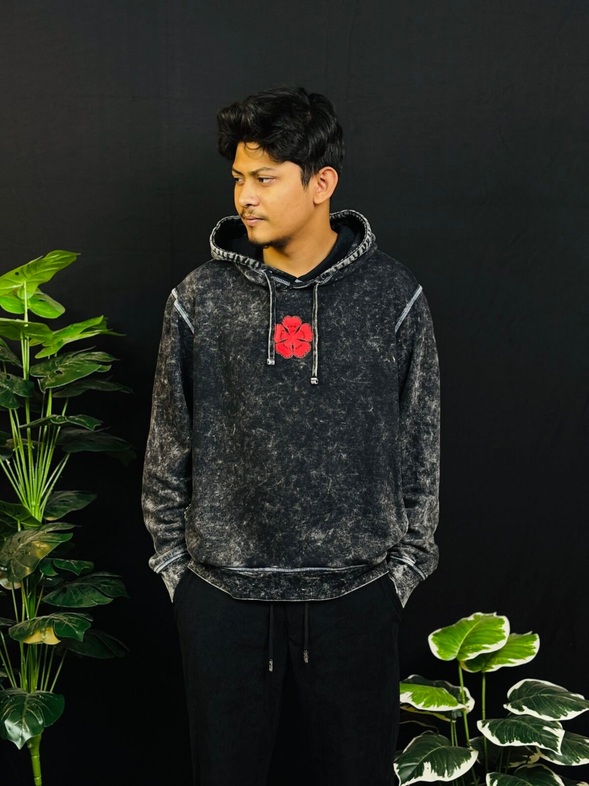 BLACK CLOVER PREMIUM ACIDWASH HOODIE - Image 2