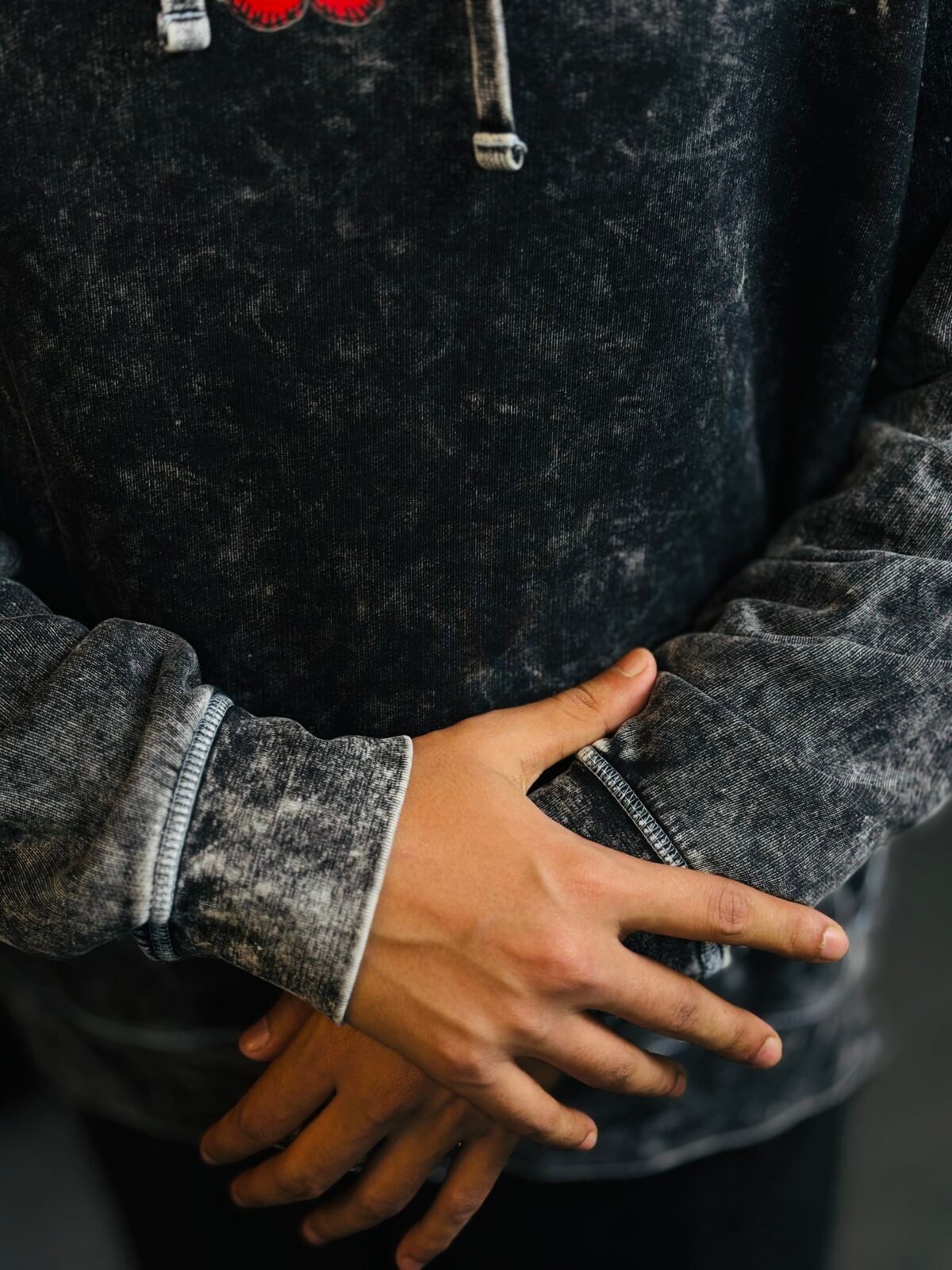 BLACK CLOVER PREMIUM ACIDWASH HOODIE - Image 3