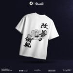 Luffy Gear 5 SPECIAL EDITION WHITE DROPSHOULDER - Image 3