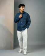 Premium Shirt - Dark Blue