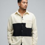 Premium Shirt - Cream and Black